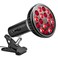 Red Light Therapy with Clip, Infrared Light Therapy Lamp for Body and Face Use, 660nm Red and 850nm Near Infrared Red Light Therapy Lamp with Adjustable Socket