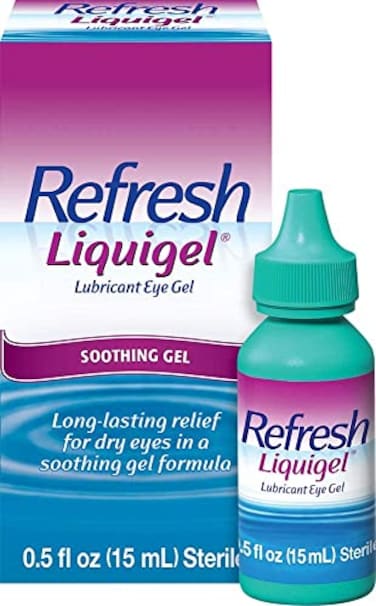 Refresh Liquigel Lubricant Eye Drops Soothing Gel - 0.5 fl oz, Pack of 5
