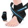 Relief Expert Ankle Ice Pack Wrap, Cold Therapy Ankle Foot Gel Ice Pack, Reusable Gel Cold Pack for Achilles Tendon with Double Compression, Plush Lining - 1 Pack