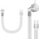 Replacement Tube Assembly for Wisp Nasal Mask, IBEET Short Tube for Wisp Connecting Hose, Replacement CPAP Accessories - Quick Release &amp; 360-Degree Rotatable