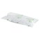 Restaurantware Delivery Tek 7.9 x 3.7 Inch Shipping Ice Packs 100 Durable Cold Packs - Easy-To-Use Design Leakproof Plastic Dry Ice Packs Reusable For Frozen Meat Vegetables or Beverages