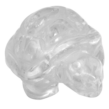 Rockcloud Healing Crystal Guardian Turtle Tortoise Pocket Stone Figurines Carved Gemstone Crafts 1.5''