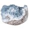Rockcloud Natural Raw Blue Celestite Mineral Healing Crystal Cluster Geode Irregular Home Decoration Gemstone Specimen, 0.11-0.22 lb
