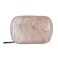 Rose Gold Glitter Marble Pill Case, Weekly Portable Pill Bag Container 7 Days Pill Box Organizer Vitamin Supplement Holder with Zipper for Travel Family Business