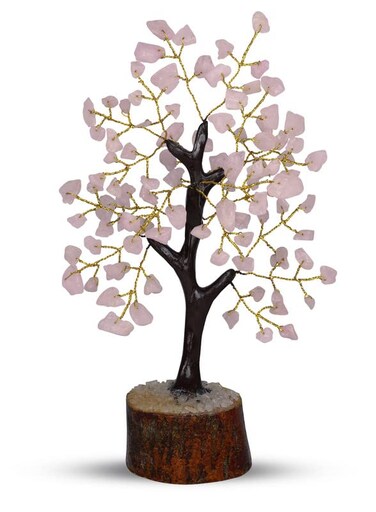 Rose Quartz Money Tree, Crystal Quartz Tree, Spiritual Gifts For Women, Rose Quartz Crystals, Crystal Healing For Beginners, Money Tree Crystal, Reiki Supplies, Spiritual Gifts, Pink Office Decor