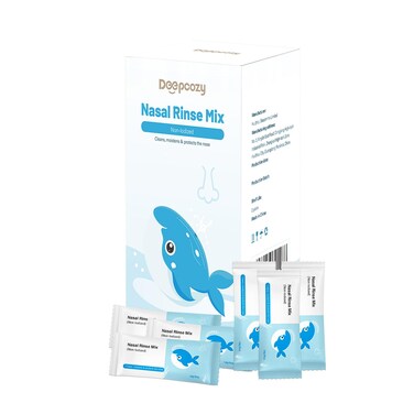 Saline Packets 90 Counts, Premixed Sinus Rinse Packets, All-Natural Nasal Rinse Packets, Nasal Saline Packets Compatible with Squeeze Bottle &amp; Sinus Relief Nasal Salt Rinse Packets