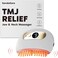 SandoKare TMJ Relief Products Jaw, TMJ Relief Massager, Vibration and Heating, Ergonomic Multi-Needle Design TMJ Massage Tool, Effective Jaw &amp; Neck Pain, Grinding and Clenching Teeth Relief, White