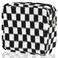 Sanitary Napkin Storage Bag, Menstrual Pad Zipper Checkered Portable Period Bag Panty Liners, Tampon Storage Pouch for Women Ladies Daily Use Storage Purse Travel