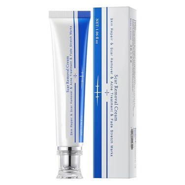 Scar Removal Cream, Advanced Scar Treatment for Face and Body, Repair Cream for Keloid, C-Section, Surgery, Burns, Acne Etc, Old and New Scars for Women 30g / 1.06 fl oz