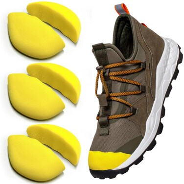 Shoe Filler for Loose Shoe, Shoe Inserts to Make Shoes Smaller, Toe Inserts for Shoes Too Big, Prevent Heel Sliping, for Women and Men (Medium: Half to one Size Bigger)