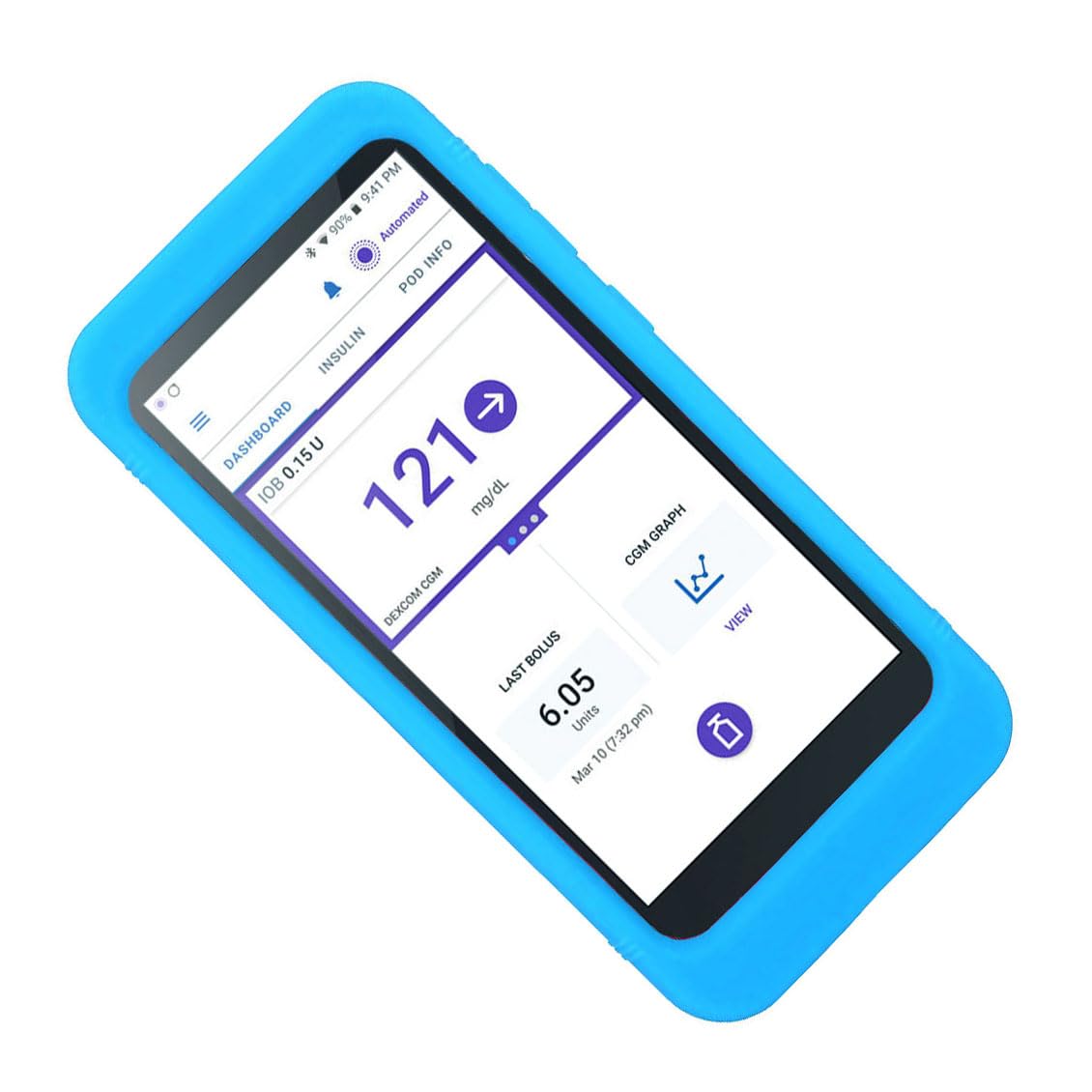 Buy Silicone Case for Omnipod 5 Receiver (Continuous Glucose Monitoring ...