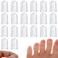 Silicone Toe Protectors, Mabor 20 Pcs Gel Toe Protectors Breathable Little Toe Covers for Men and Women, Toe Sleeves for Ingrown Toenails, Corns, Calluses, Blisters and Pain Relief