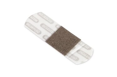 Silverlon Adhesive Bandage Strips - Multi-Layer, Sterile, Non-Adherent - Silver-Plated Dressings for Wound Care and Injuries - 1" x 3", 24 Pack