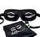 Sleep Eye Mask 3D Contoured Blackout Soft Eye Cover Blindfold with Adjustable Strap. Light Blocking Mask with Deep Contour Protects Eyelashes and Extensions While Sleeping - 1 Black