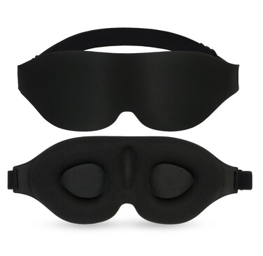 Sleep Eye Mask for Women Men, 3D Light Blocking Blindfold, Soft Comfort Eye Shade Cover for Travel Yoga Nap, Concave Molded Night Sleep Mask, Silk Sleep Mask, Eye Mask for Sleeping Sleeping mask,