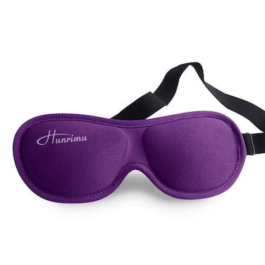Sleep Eye Mask for Women Men, Eye Covers for Sleeping, 3D Sleep Mask for Travel Yoga Nap (Purple)