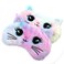 Sleep Mask for Kids, 2 PCS Soft Plush Sleeping Eye Mask, Funny Blindfold Sleep Eye Cover, Cute Animal Sleeping Eye Shade, Night Eyeshade Cover for Toddler Boys Girls Women Men(Cat)