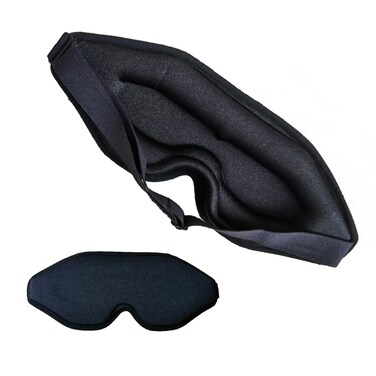 Sleep Mask for Side Sleepers - 100% Blackout Eye Mask for Sleep, 3D Sleeping Mask for Women, sleepmask for Eyelash Extensions, Light Blocking Sleeping Mask for Men, Eye Mask for Travel &amp; Gifts