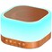 SleeZOO Sound Machine White Noise Machine with 25 Soothing Sounds 12 Colors Light with 10 Adjustable Levels 32 Adjustable Volumes 5 Timers Portable Sleep Machine for Adults Kids Baby (Wood)