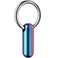 Small Pill Case Keychain Portable Pill Container Waterproof Titanium Pocket Pill Organizer, Tiny Pill Holder Bottle for Travel