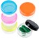 Small Pill Organizer Box, 5 Pcs Travel Pill Case Holder Portable Daily Mini Pill Container BPA Free Medicine Storage Container for Purse Pocket Briefcase (Blue/Orange/Yellow/Black/Rose Red)