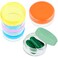 Small Pill Organizer Box, 5 Pcs Travel Pill Cases Holder Portable Daily Mini Pill Container No BPA Medicines Storage Containers for Purse Pocket Briefcase (Blue/Orange/Rose Red/Yellow/Green)