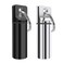 Small Pocket Pill Box Keychain, Portable Mini Aluminium Alloy Pill Organizer Case Container for Purse