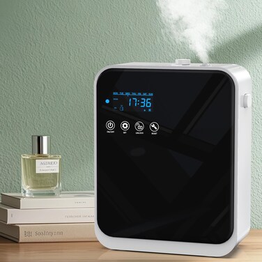 Smart Scent Air Machine for Home, 240ml Large Capacity Waterless Essential Oil Diffuser, Scent Diffuser Covers 1500 Sq.Ft - Portable Waterless Diffusers for Home, Bedroom, Office, Spa, Hotel