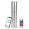Smart Scent Air Machine, Waterless Essential Oil Diffuser with Smart Cold Air Technology,Bluetooth and Remote Control Equipment, for Home Large Room Hotel, Spa, Office (Silvery)