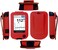 SNK Fitted Leather Case with Screen Protector for Freestyle Libre 2 &amp; 3, 14 Day (FLC-LBRD)
