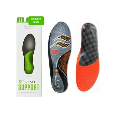 Sof Sole Insoles Unisex FIT Support Full-Length Foam Shoe Insert