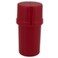 Storage Container w/ Built-In Grinder - Red