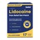 Sumifun 4% Lidocaine Patches Maximum Strength - 17 Count Pain Relieving Gel Patch for Muscle Soreness, Back Ache, Knee, Neck &amp; Joint Pains - Topical Analgesic