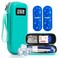 SUNMON Insulin Cooler Travel Case with Temperature Display, Portable Diabetes Travel Case with 2 TSA Approved Ice Pack for Insulin Pen and Other Diabetic Supplies (Green)