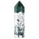 SUNYIK 3.2-4.1" Natural Moss Agate Crystal Wand, Polished 6 Facted Crystal Point Tower for Reiki Healing Meditation Divination Therapy Home Office Decor