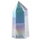 SUNYIK Angel Aura Quartz Titanium Coated Crystal Self Standing 6 Facet Single Point Figurine Sphere,1.2"-2.5