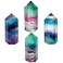 SUNYIK Gemstone Healing Crystal Points Wand, Single Point Self Standing Prism for Reiki Chakra Meditation, Fluorite 2 inches, Pack of 4
