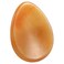 SUNYIK Handcarved Thumb Worry Stone, Polished Palm Pocket Stones Healing Crystals, Teardrop Red Aventurine