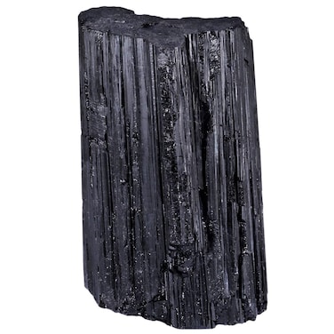 SUNYIK Natural Rough Raw Black Tourmaline Stone Bar Gemstone Cluster Specimen Mineral Healing Crystal Point Stone Home Decor Irregular Shaped, 0.4-0.6lb, 1.2-3 inches