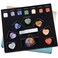 SUNYIK Natural Therapy Starter Healing Crystal Stone Kit, 7 Chakra Heart Stones, Polished Tumbled Stones, Selenite Crystal Wand, Ogone Pendant Necklace for Reiki Balancing Meditation