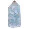 SUNYIK Resin Orgone Crystal Point Wand, Hexagonal Faceted Single Point Stone Wand for Healing Reiki Chakra Meditation 2", Aquamarine