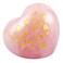 SUNYIK Rose Quartz Carved Puff Heart Pocket Stone-Best Mom Ever, Healing Palm Crystal (1.8"), Pack of 1