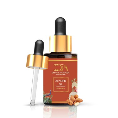 Sweet Almond Oil With Dropper - 100% Pure Natural Undiluted And Plant Based - Premium Grade Aromatherapy For Skin &amp; Hair Care, and Massage - 30ml