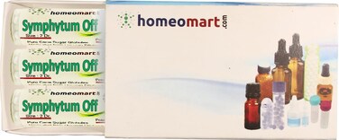 Symphytum Officinale Homeopathy Pellets (Pills) in 10M Potency, Pack of 3
