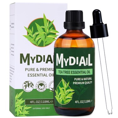 Tea Tree Oil 4OZ Natural Tea Tree Essential Oil for Diffuser, Bathing, Massage, Skin/Hair Care, Soap Making, Home Cleaning - 118ml