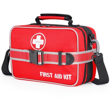 TELIAO Comprehensive Premium 430 Piece Emergency First Aid Kit, Large Medical Kits for Home, Car, Camping, Travel, Hiking, Truck, Sports &amp; Outdoor Emergencies, Businesses &amp; Home Medical Supplies