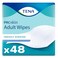 TENA ProSkin Ultra Adult Wipes, 48 Count - Pre-Moistened and Hypoallergenic for Personal Cleansing
