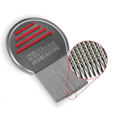 Terminator Lice Comb - Professional Stainless Steel Comb for Effective Head Lice Treatment (Colors May Vary) (Pack of 24)