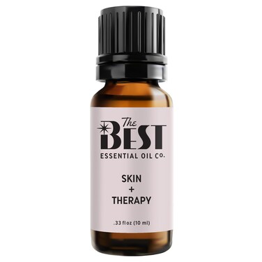 The Best Skin + Therapy Essential Oil Blend- Premium Grade- 100% Pure &amp; Natural for Aromatherapy, Diffuser, Spa, Massage, Air Freshener- 10 ml (.33 fl oz)