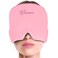 TheraICE Headache Relief Cap, Migraine Ice Pack Mask Products, Women Cooling Gel Hat, Face Cold Compress Head Wrap for Her Stress. Great Birthday Gift for Mom, Sister, Grandma, Girlfriend, &amp; Teacher